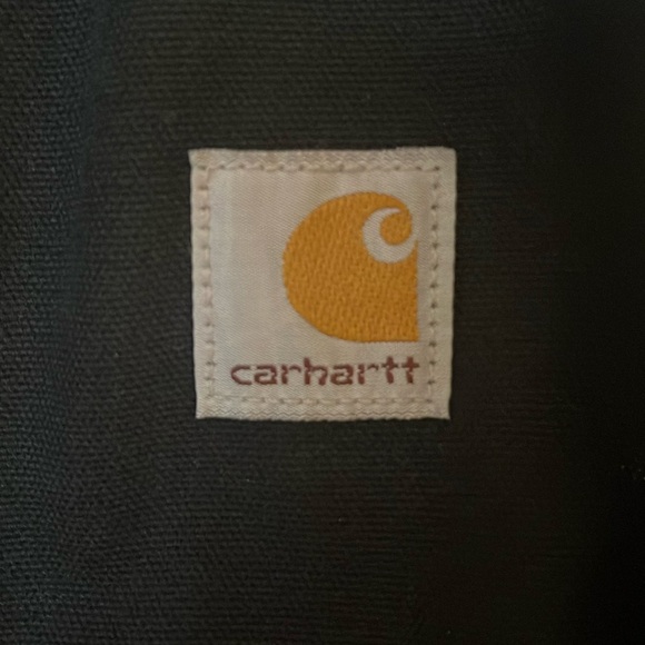 Carhartt 2004 J02 Traditional Duck Arctic Quilt Lined Coat Size 46 Tall In Blk - Picture 4 of 10